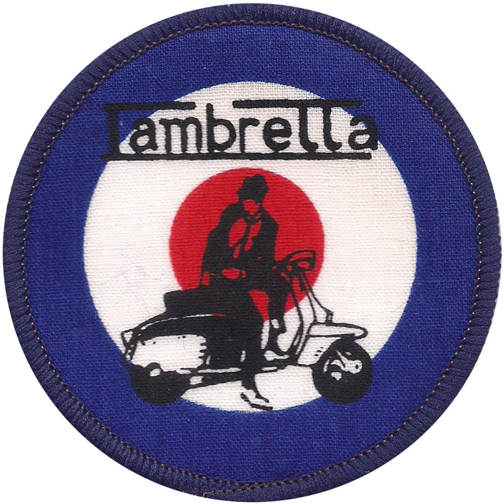 Ambrella Round Version 2 Screen Printed Patch Front