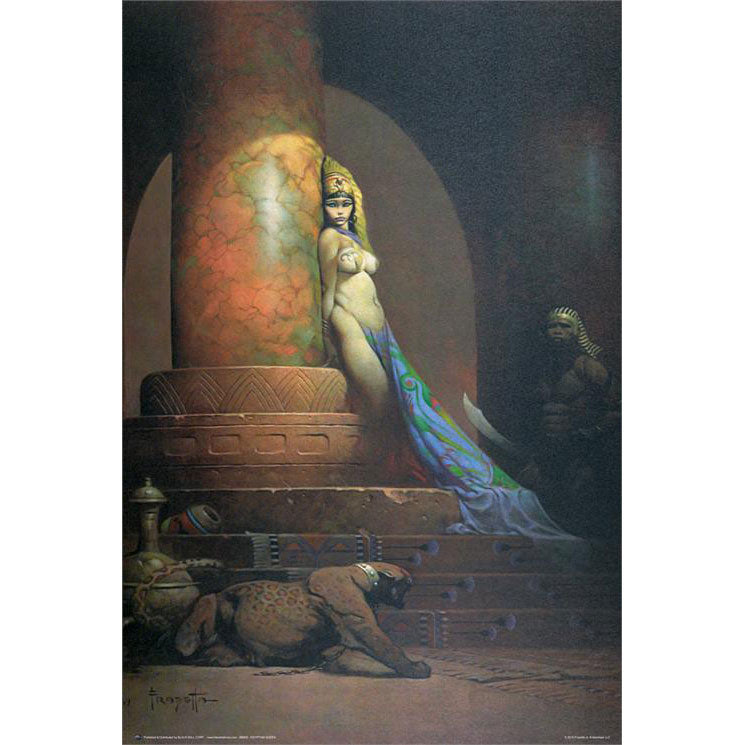 Frank Frazetta Egyptian Queen Domestic Poster