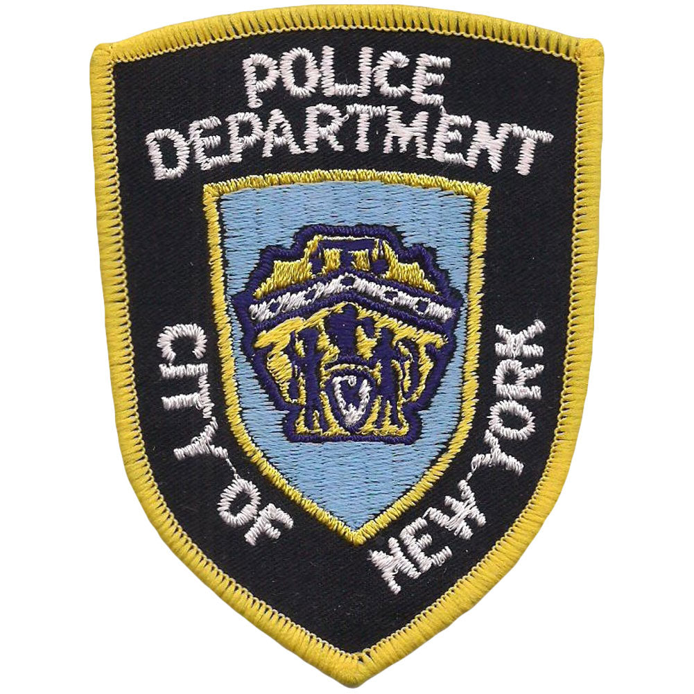 Novelty Patch New York City Police Department Emblem Patch Front