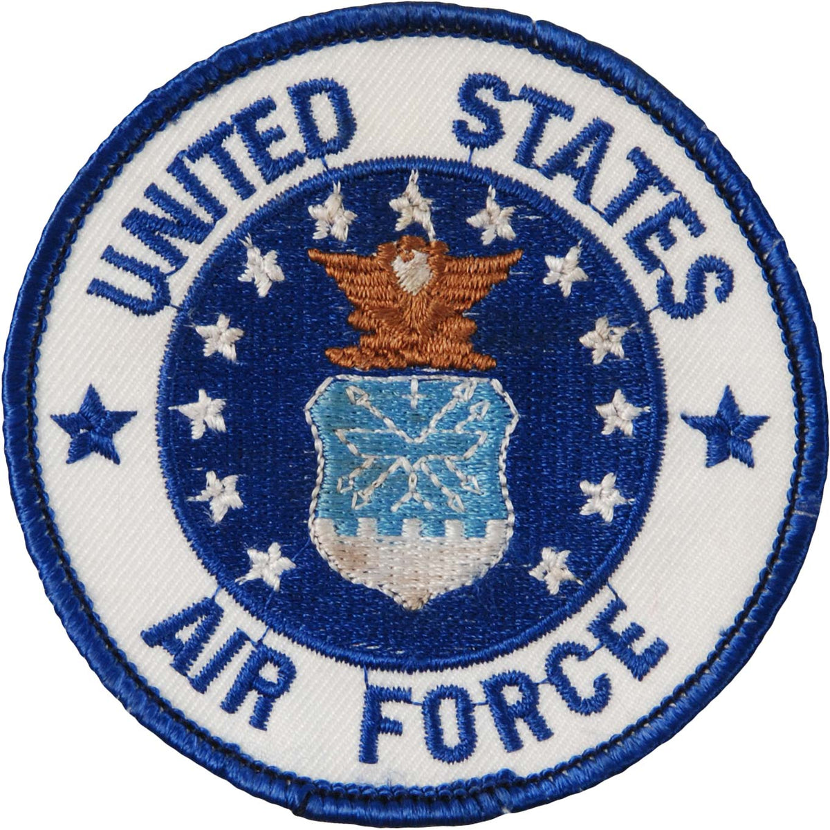 Novelty Patch U.S. Air Force Round Emblem Patch Front