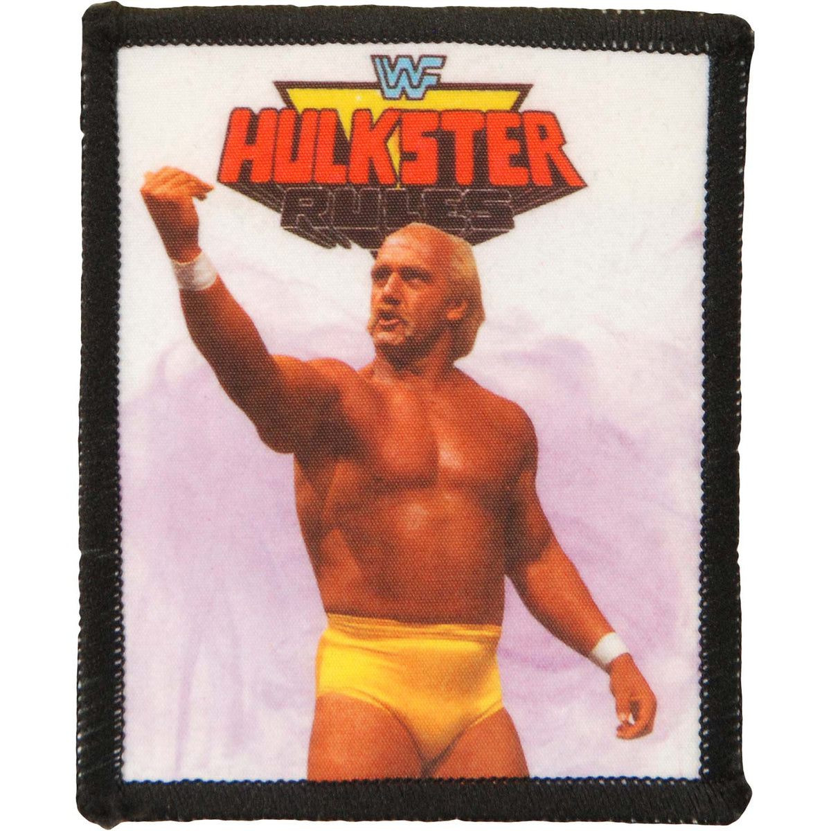 WWF Hulk Hogan Hulkster Rules 1 Photo Patch Front