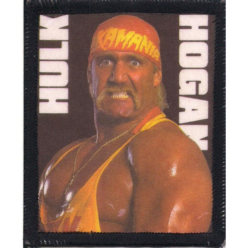 WWF Hulk Hogan 3 Photo Patch Front