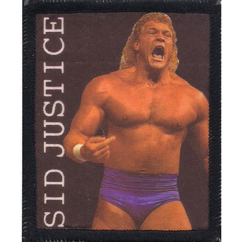 WWF Sid Justice 1 Photo Patch Front