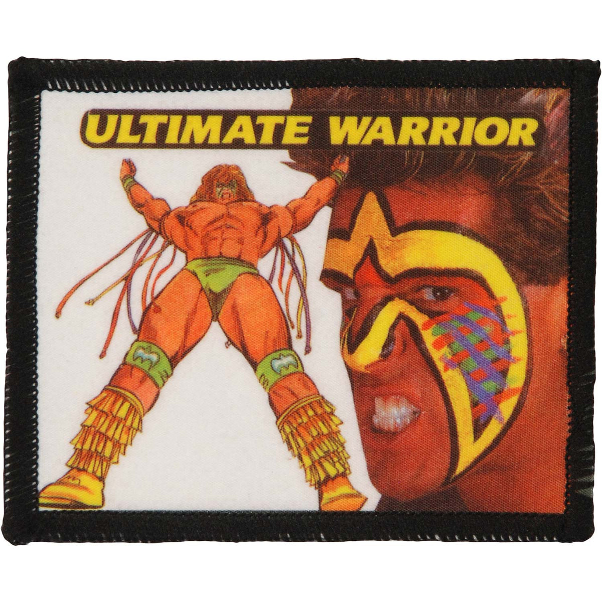 WWF Ultimate Warrior 2 Photo Patch Front