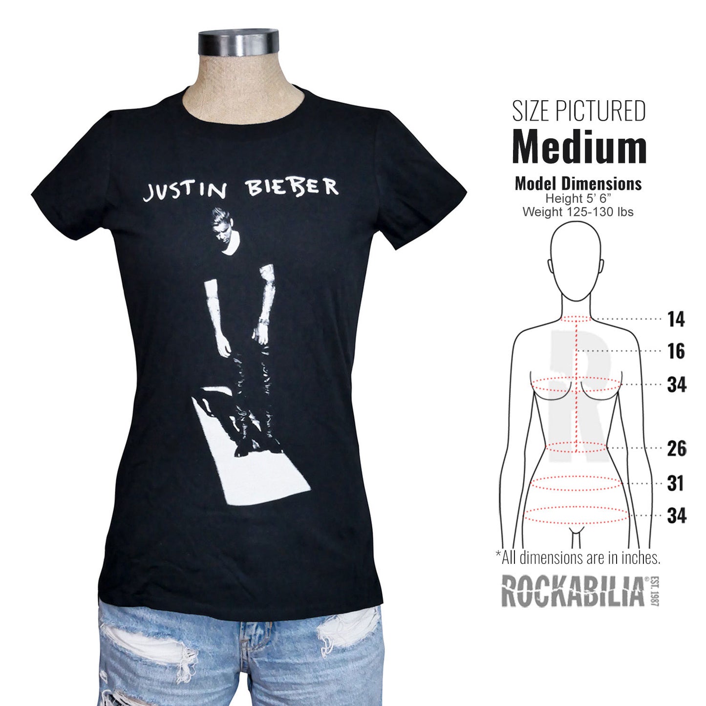 Justin Bieber JB Floor Junior Top Alt 3