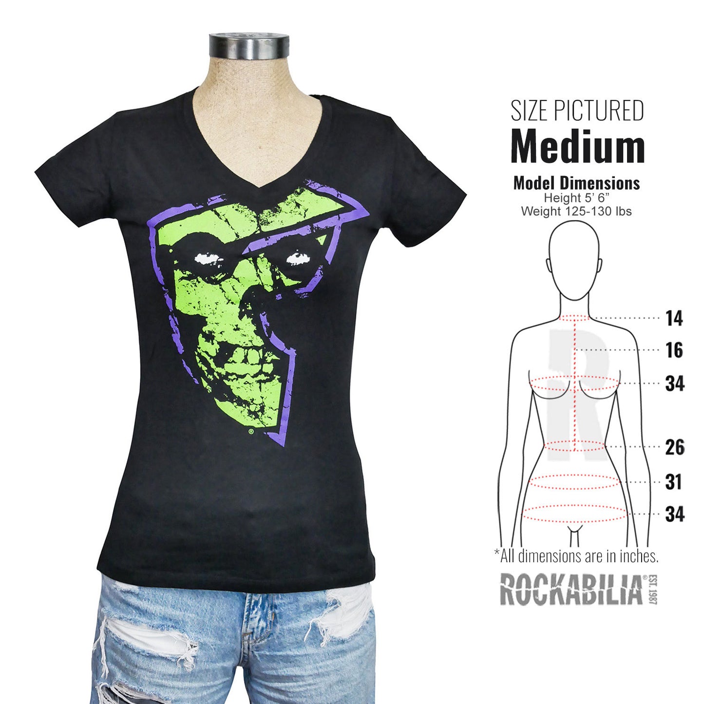Misfits AD Junior Top Alt 3