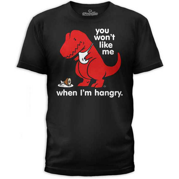 Humor Hangry Dino T-shirt