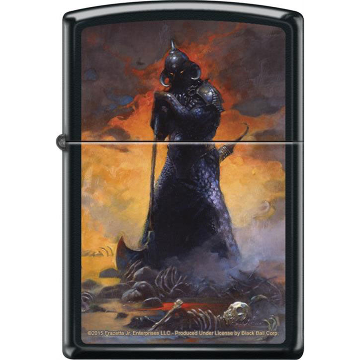 Frank Frazetta Death Dealer Three Refillable Lighter