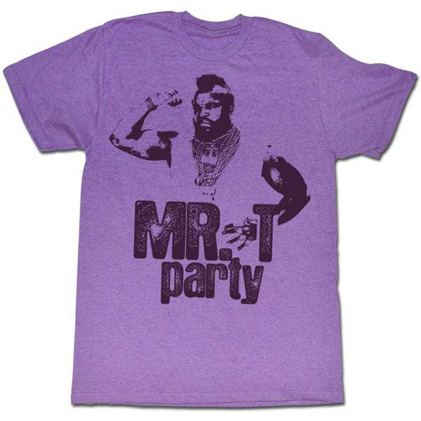 Mr. T Party Slim Fit T-shirt Front