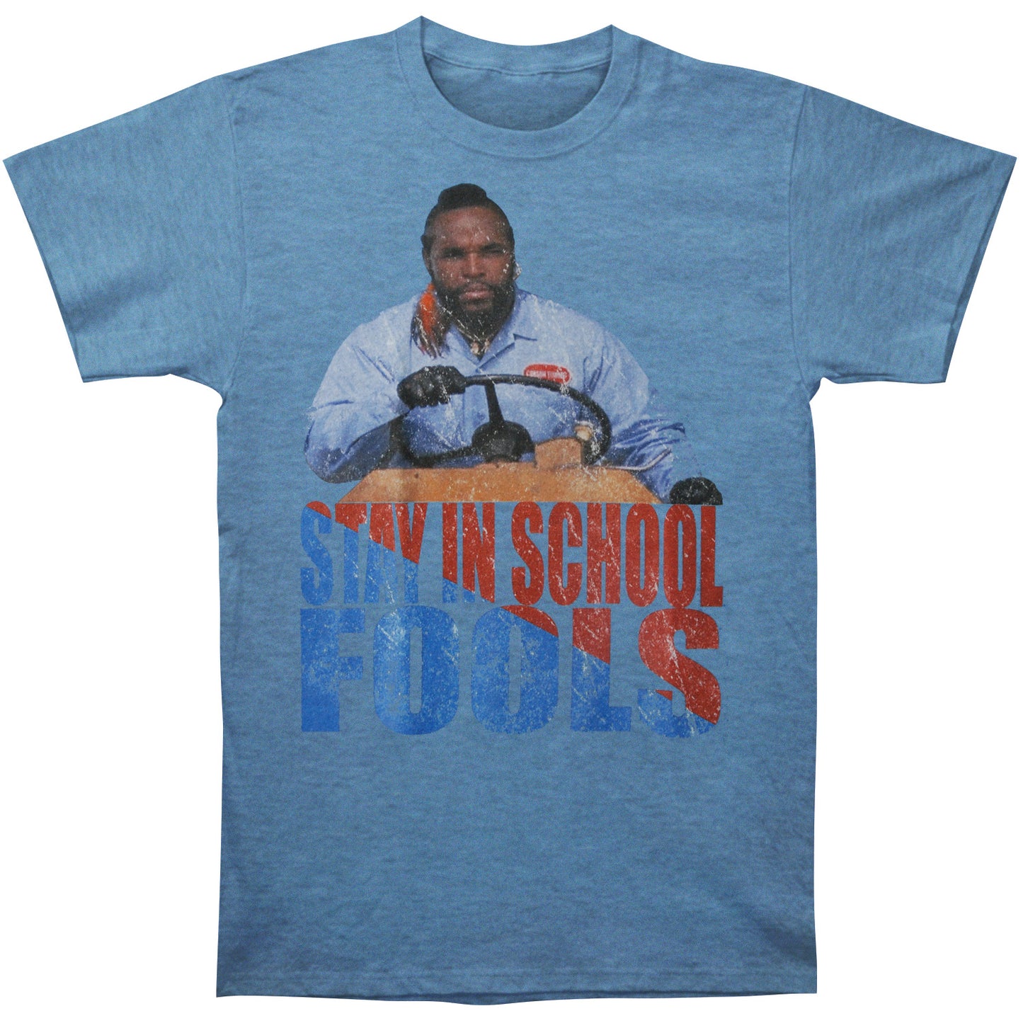 Mr. T Stay In School T-shirt Front
