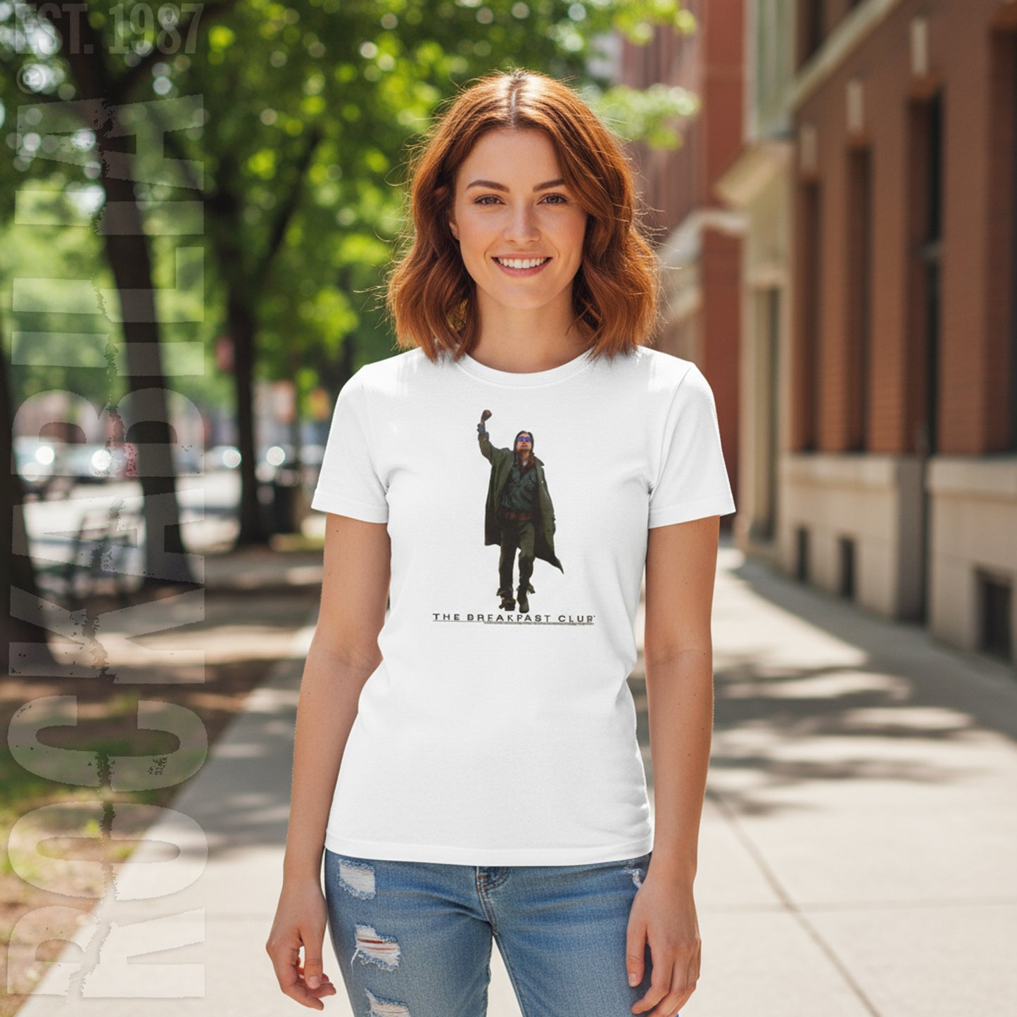 Breakfast Club Fist Pump Cut Out Junior Top Alt 2