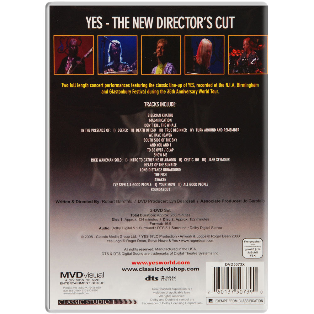 Yes The Director's Cut DVD