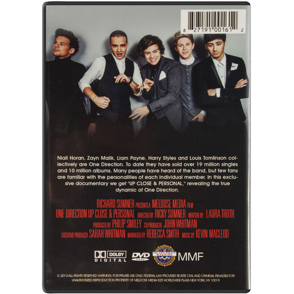 One Direction Up Close & Personal DVD