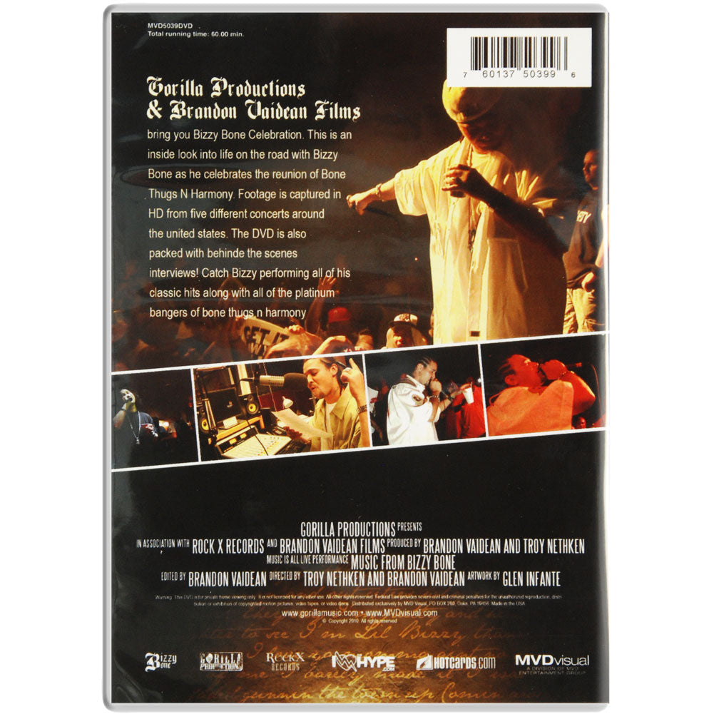 Bizzy Bone The Celebration DVD Back