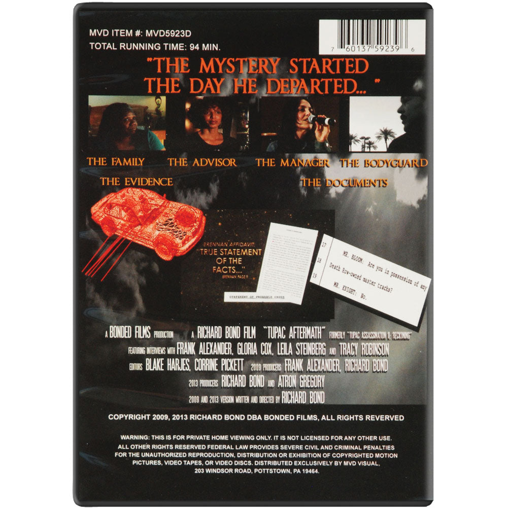 Tupac Aftermath DVD