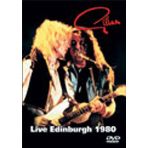 Gillan Live Edinburgh 1980 DVD Front