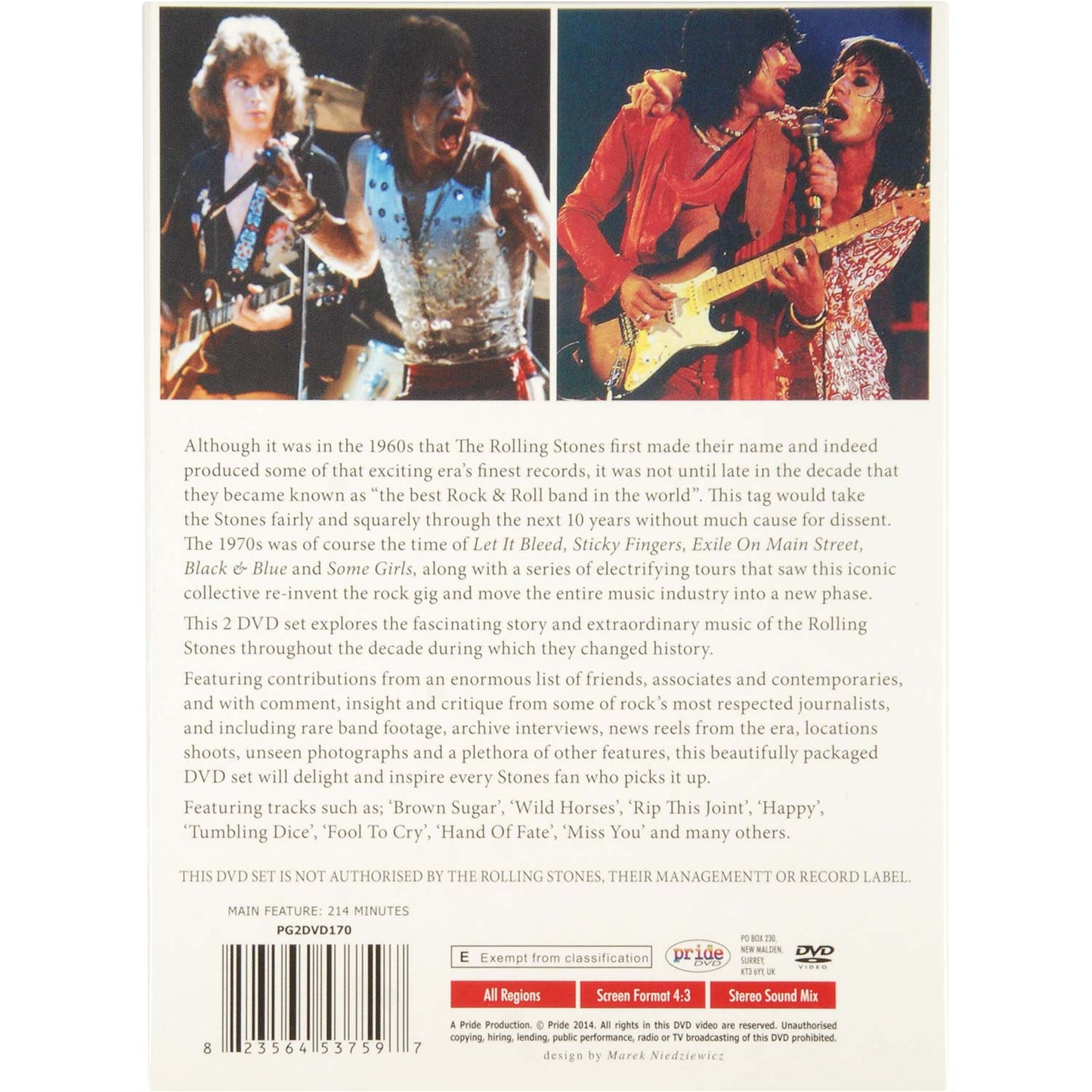 Rolling Stones In The 1970s DVD