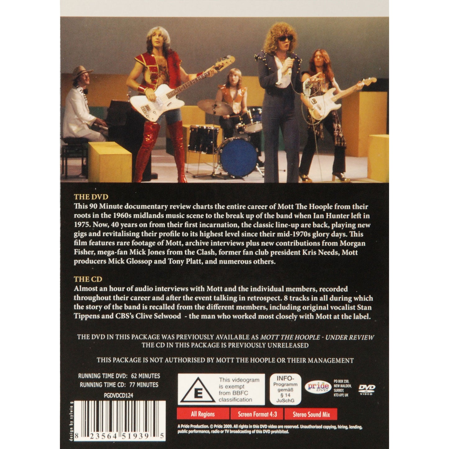 Mott The Hoople Whole Story DVD