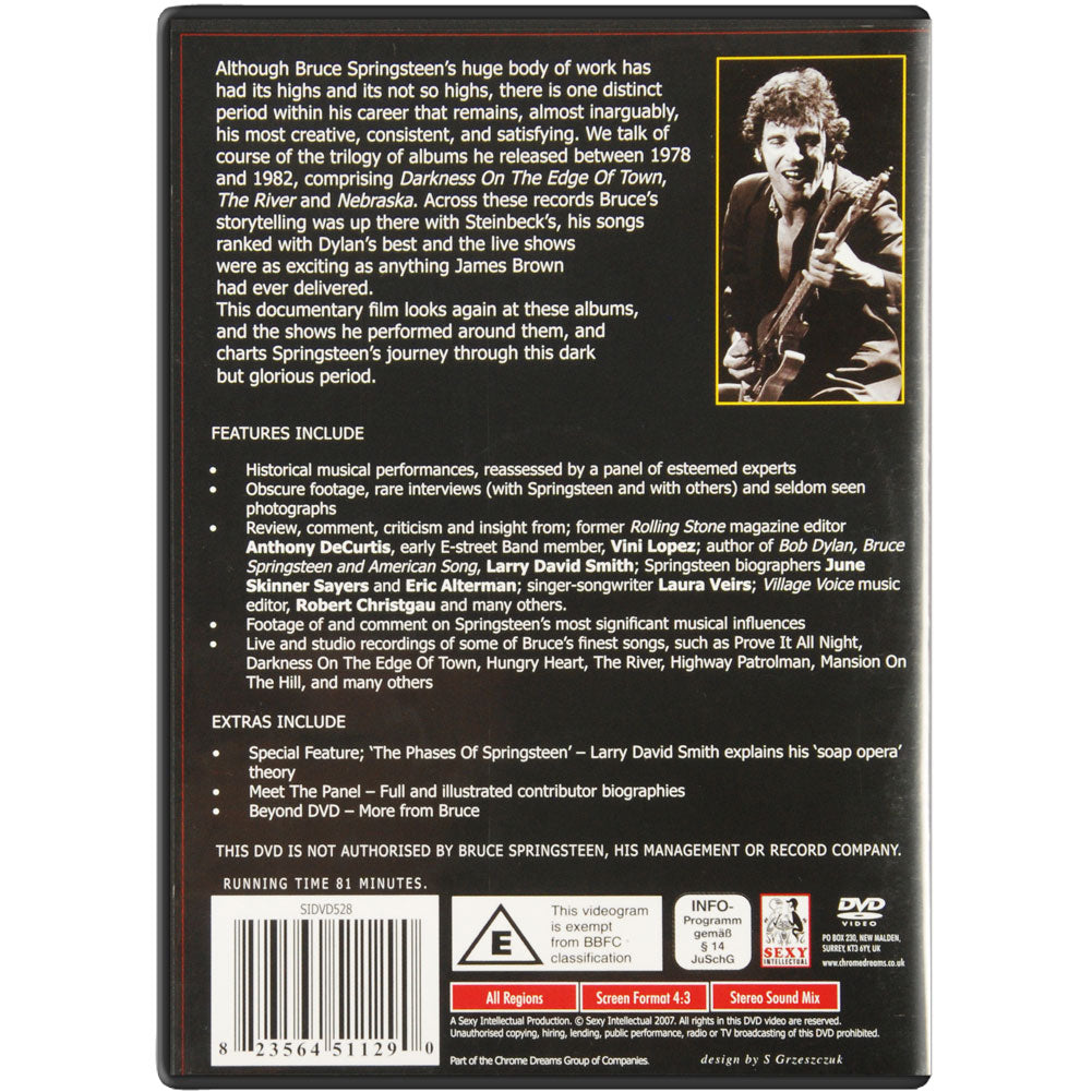 Bruce Springsteen Under Review 1978-1982: Tales Of The Working Man DVD