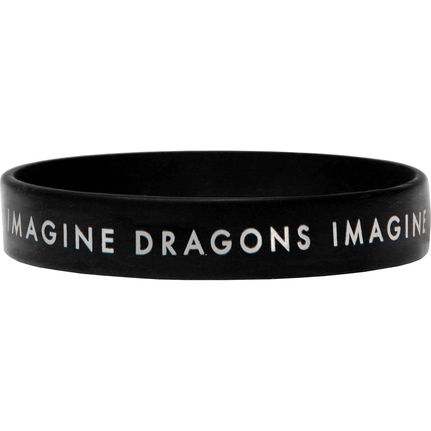 Imagine Dragons Logo Rubber Bracelet Front