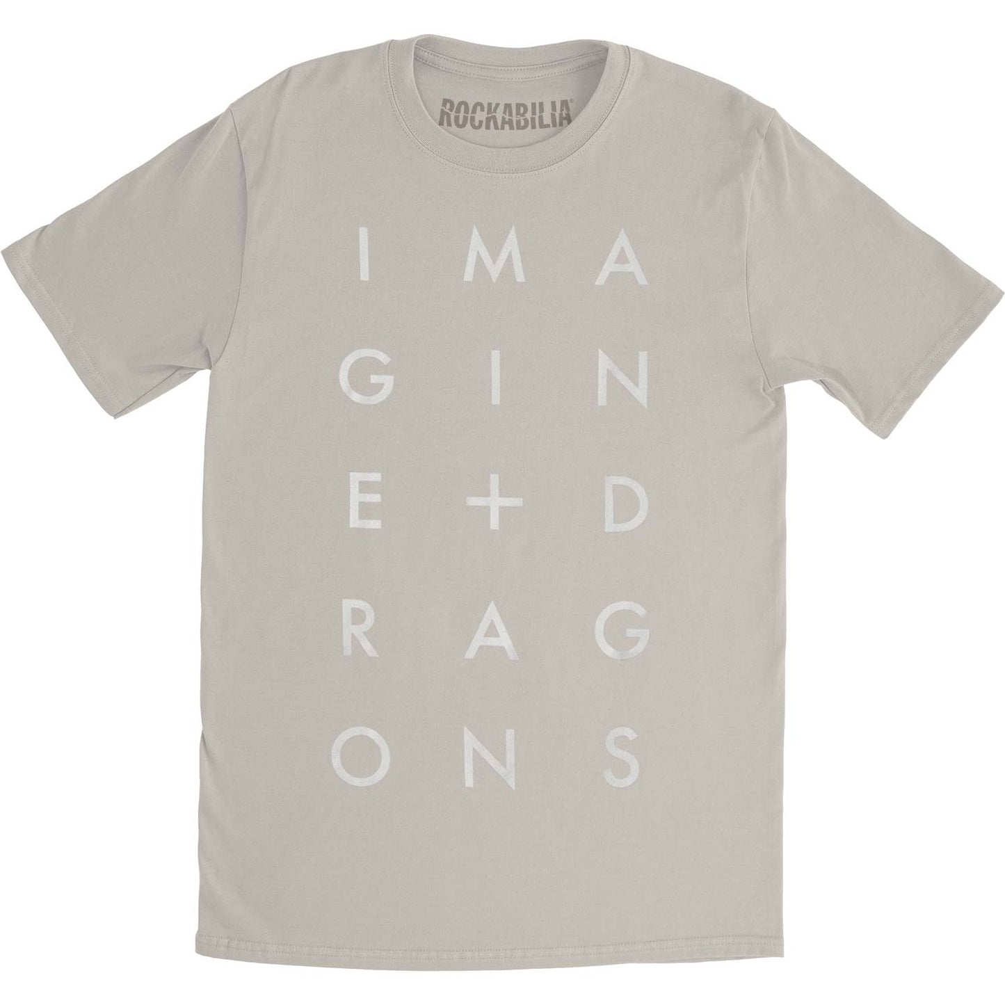 Imagine Dragons Stacked Logo Slim Fit T-shirt Front