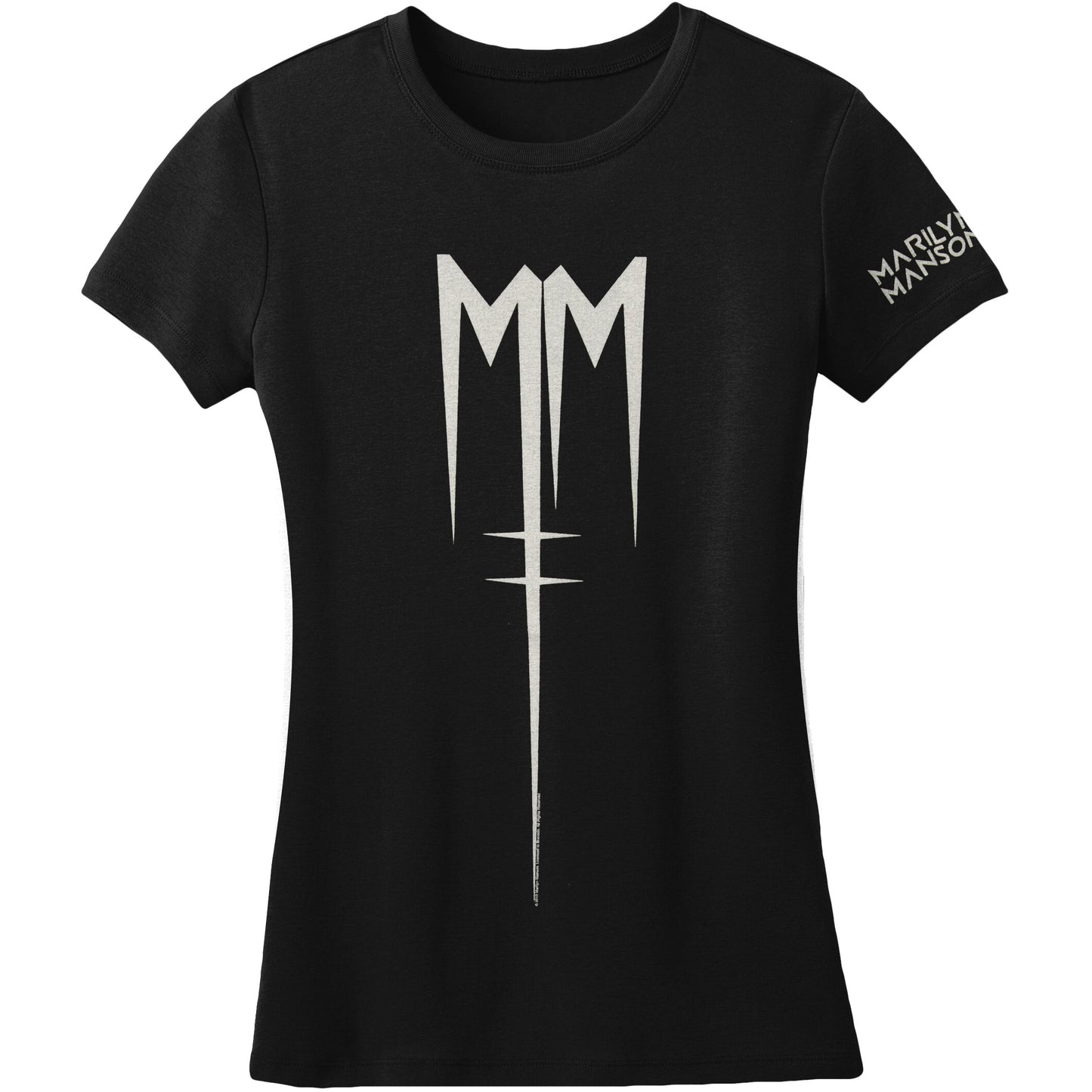 Marilyn Manson Cross Soft Junior Top Front