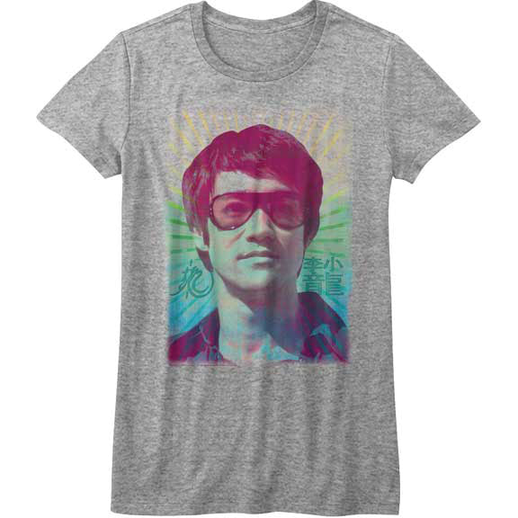 Bruce Lee Colorful Junior Top Front