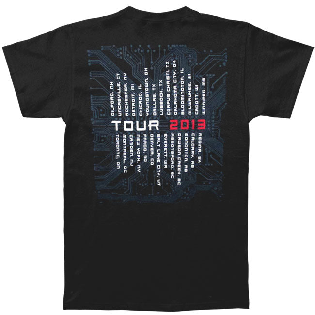 Device Severed 2013 Tour T-shirt Back
