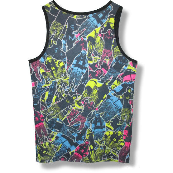 Lil Wayne Collage Mens Tank Back