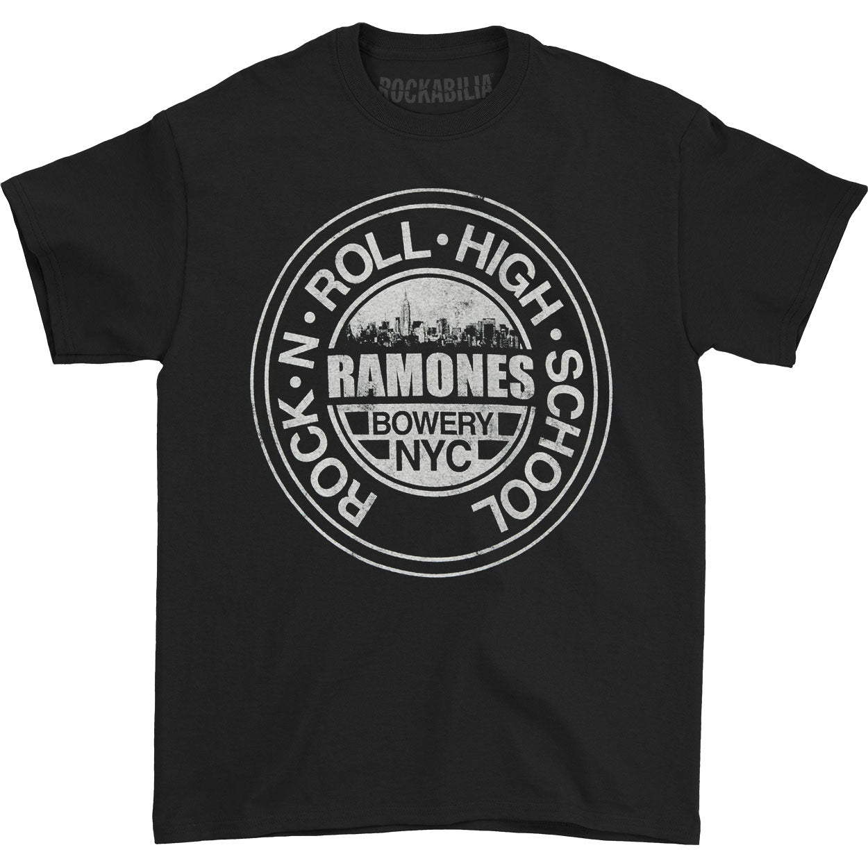 Ramones RNR High School Bowery T-shirt Front