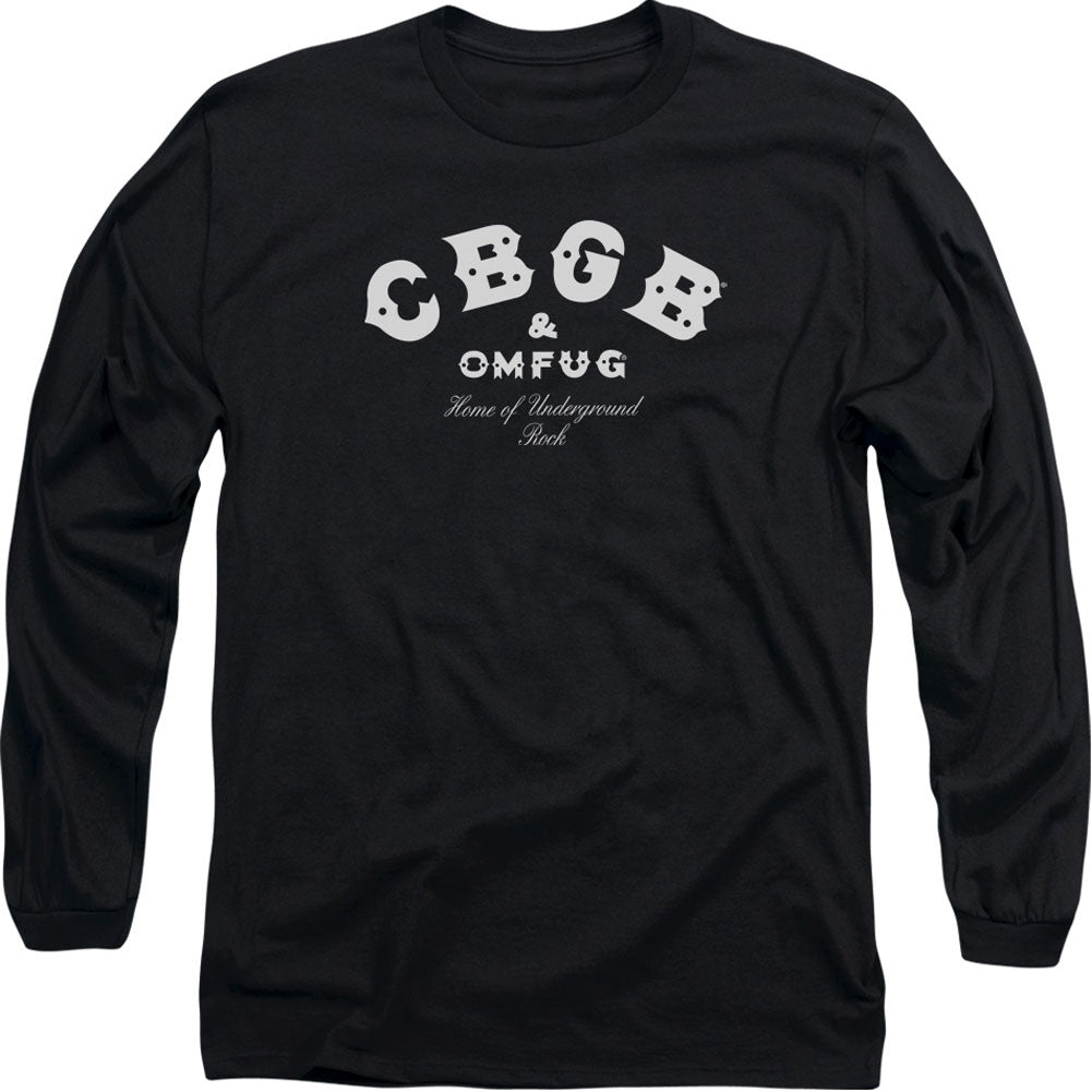 CBGB Classic Logo Long Sleeve Front