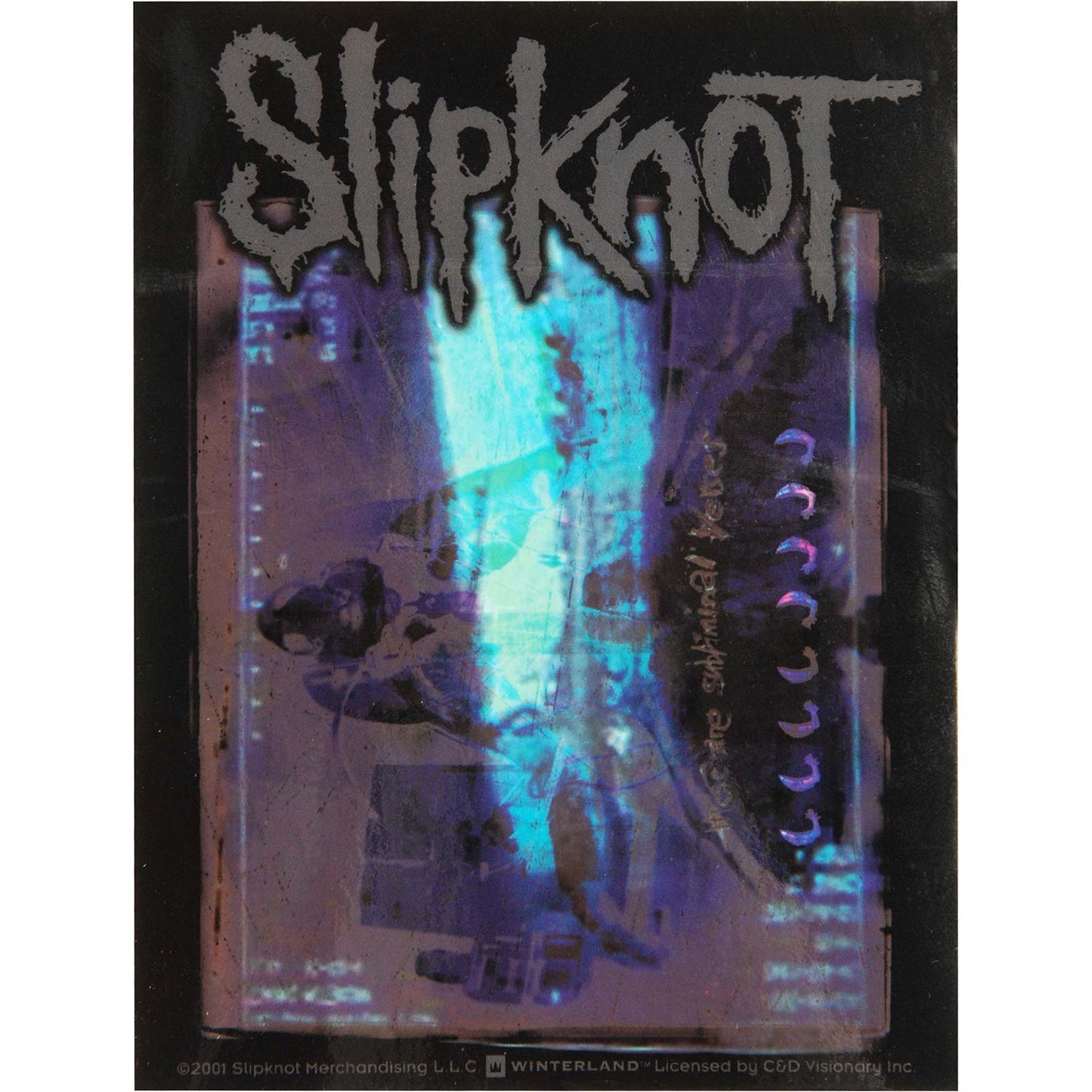 Slipknot X-Ray (5" x 3.5") Sticker Front