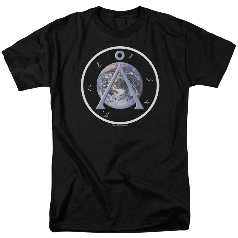 Stargate Earth Emblem Adult T-shirt