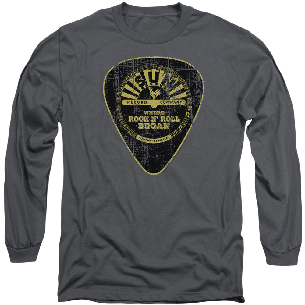 Sun Records Guitar Pick Long Sleeve Front