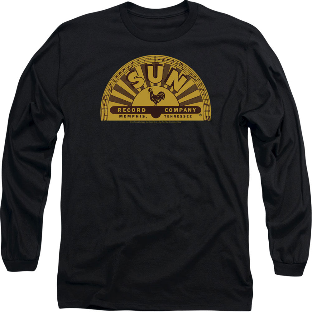 Sun Records Traditional Logo Long Sleeve Front