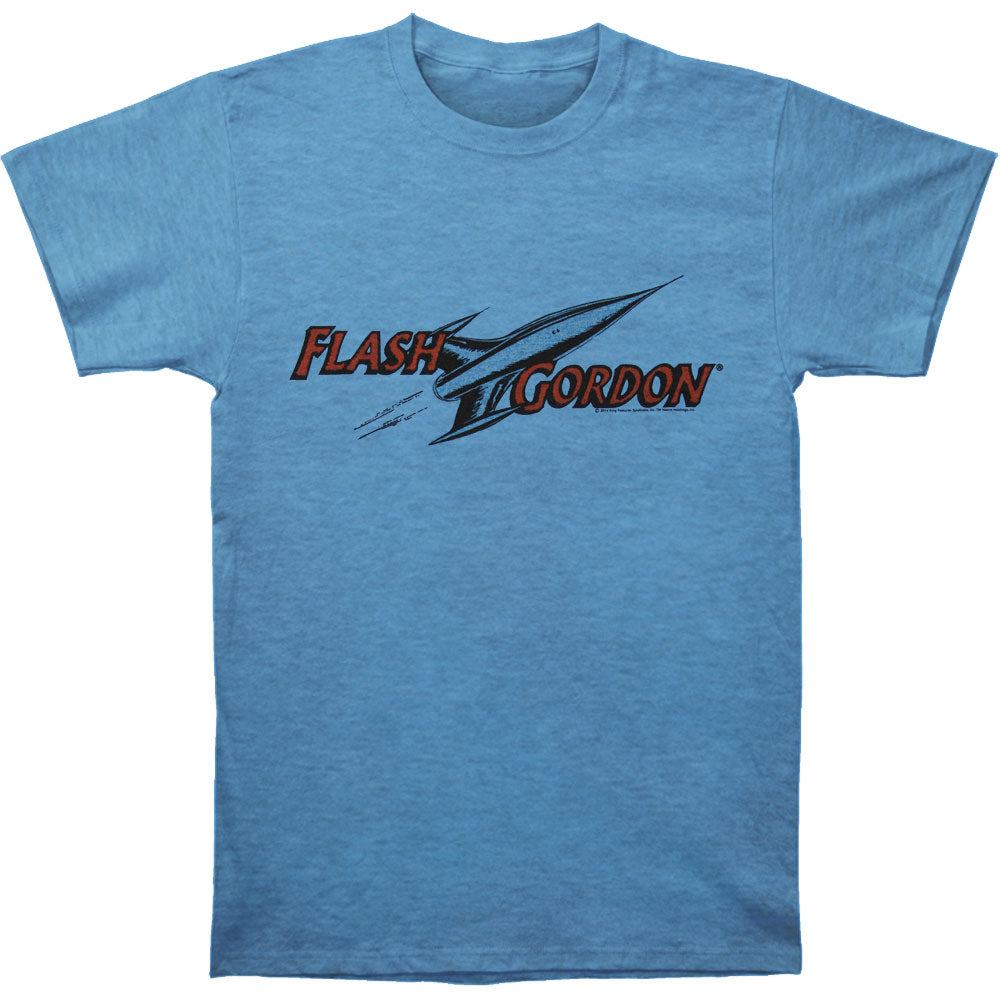 Flash Gordon Comic Logo Slim Fit T-shirt Front