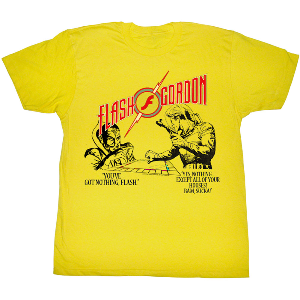 Flash Gordon Monopoly Pawnage T-shirt Front
