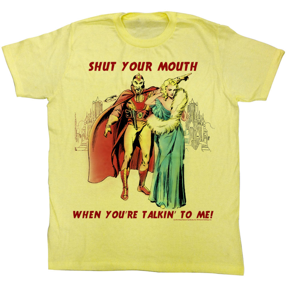 Flash Gordon Shut It Slim Fit T-shirt Front