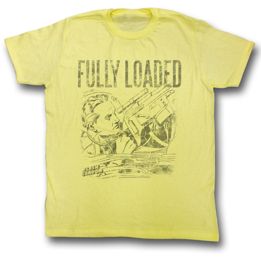 Flash Gordon Fully Loaded Slim Fit T-shirt Front