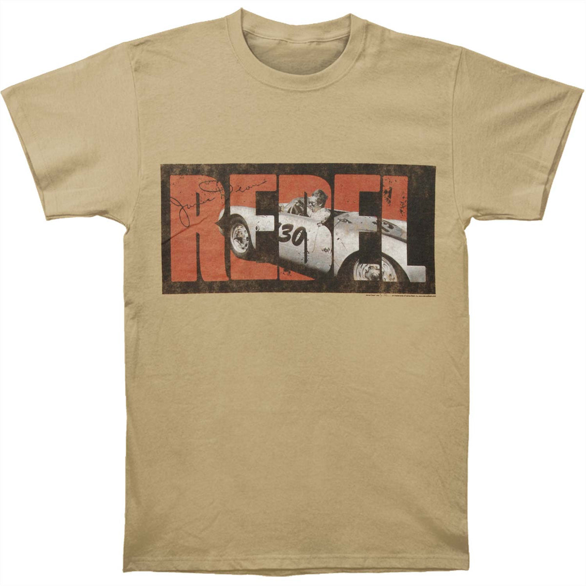James Dean Rebel Slim Fit T-shirt Front