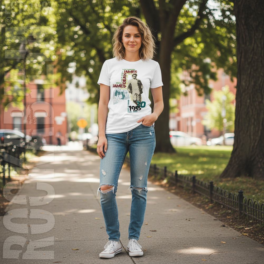 James Dean Dean Typography Junior Top Alt 2