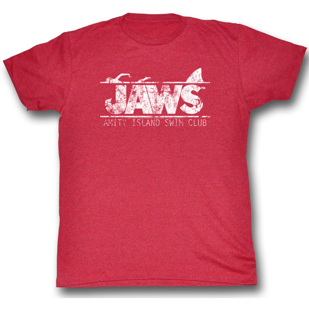 Jaws Swim Club Slim Fit T-shirt Front