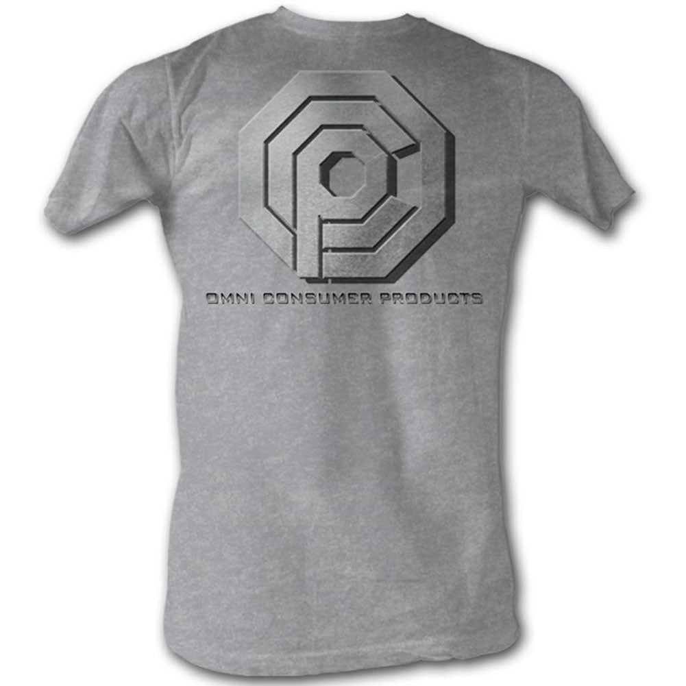 Robocop Ocp Logo Slim Fit T-shirt Front