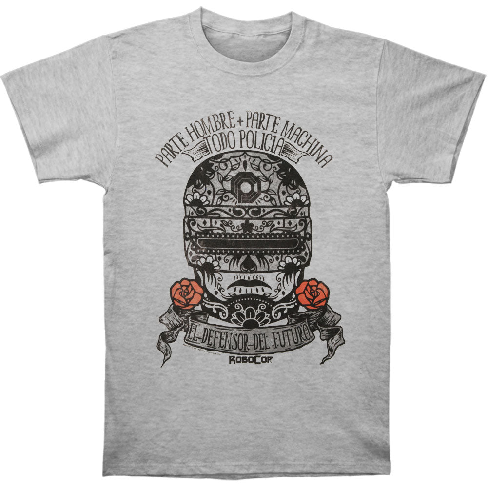Robocop Sugar Skull Slim Fit T-shirt Front