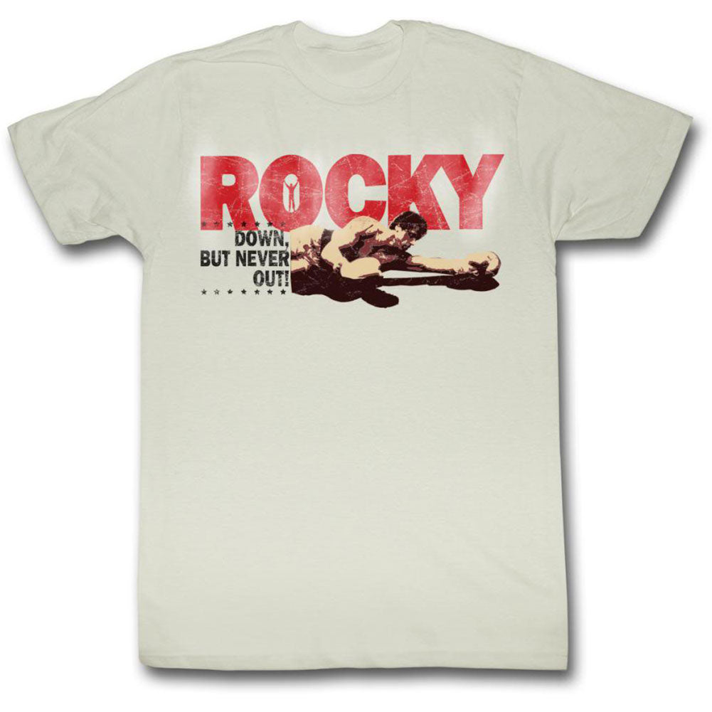 Rocky Downbut Never Out Slim Fit T-shirt Front
