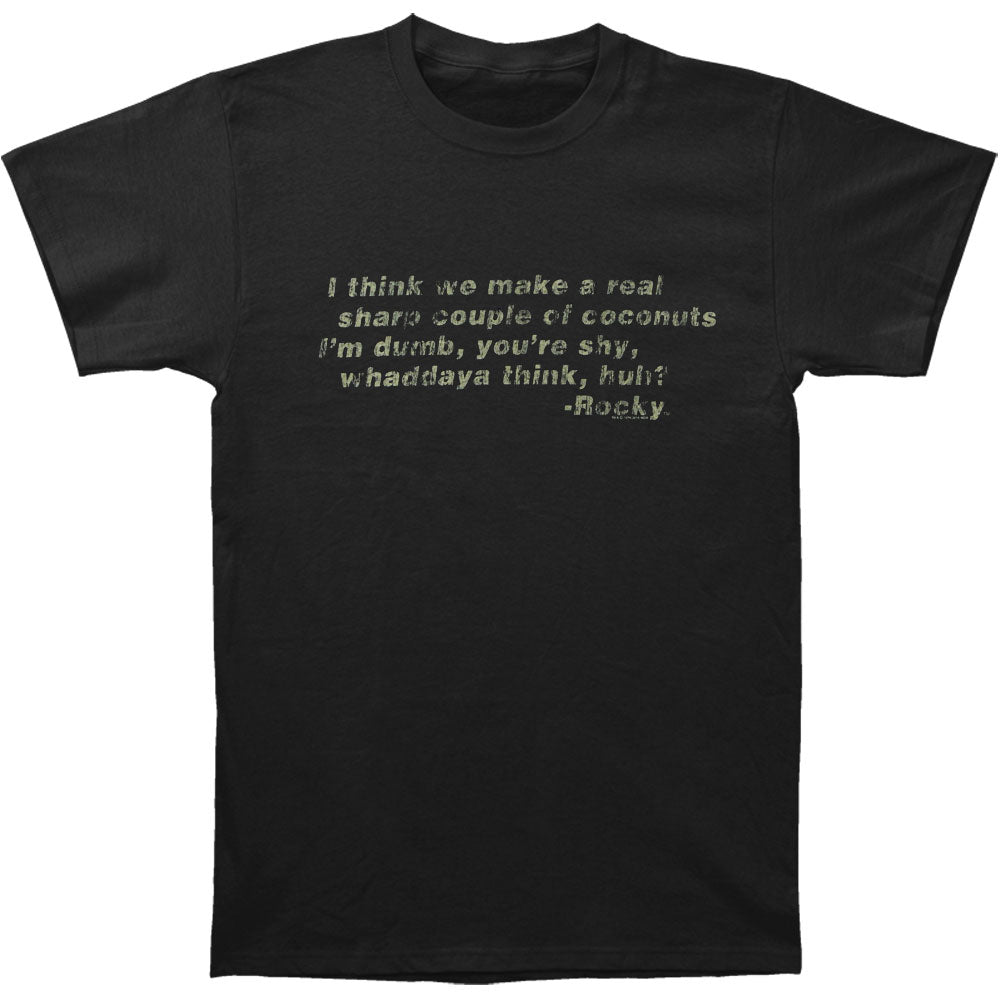 Rocky Thought Slim Fit T-shirt Front