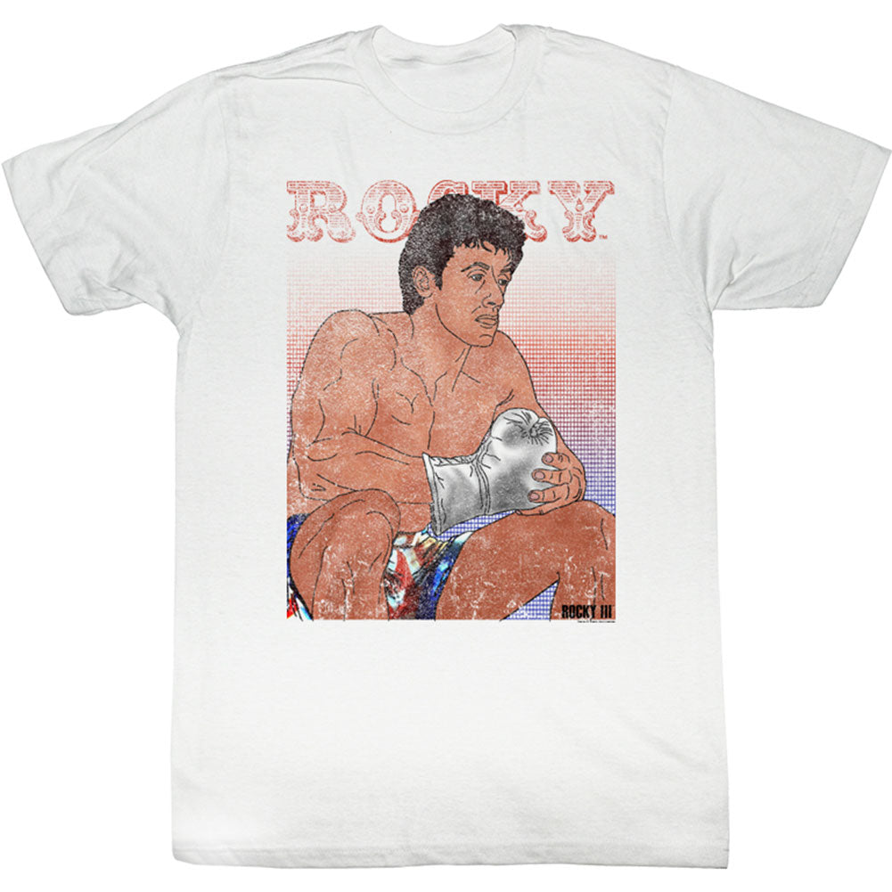 Rocky Contemplation Slim Fit T-shirt Front