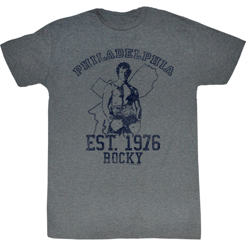 Rocky Philidelphia Slim Fit T-shirt Front
