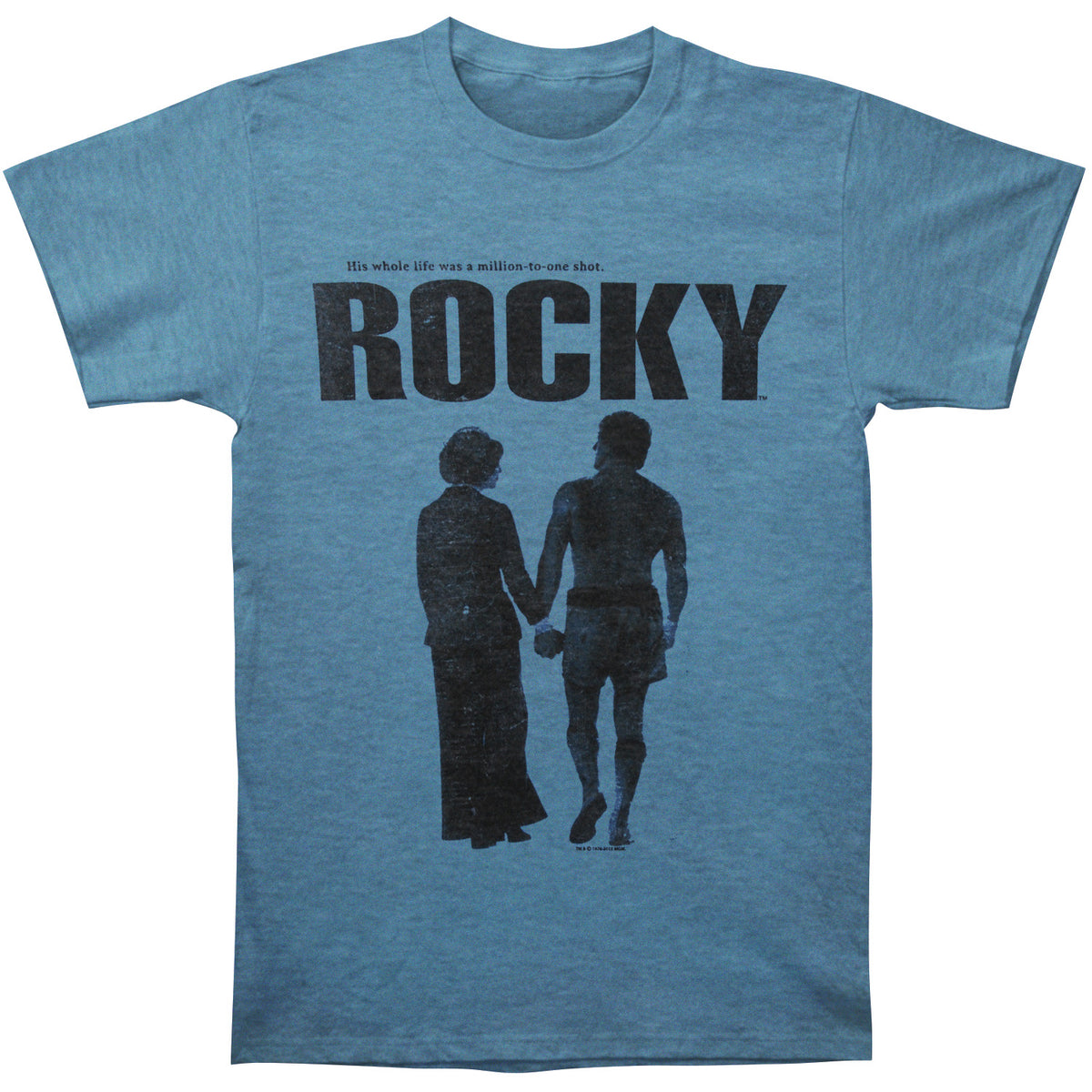 Rocky Poster Slim Fit T-shirt Front