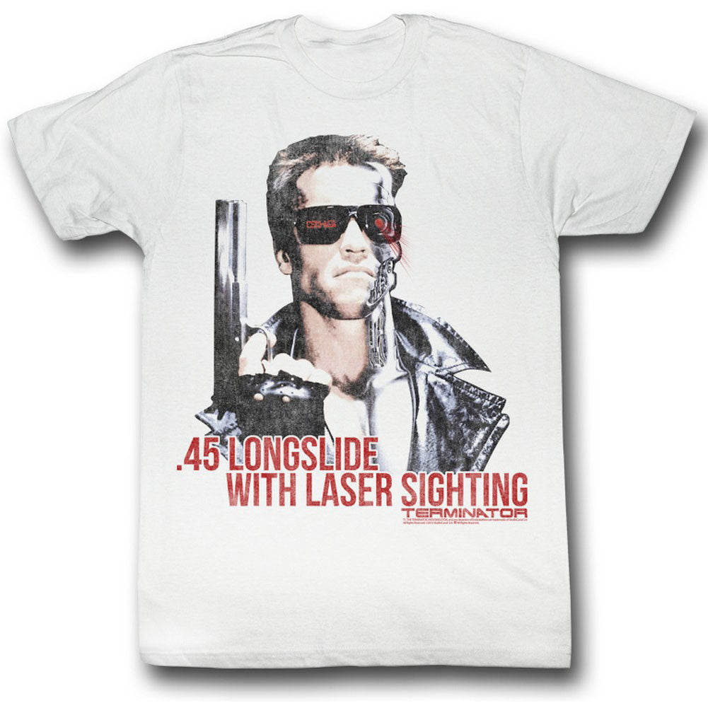 Terminator Laser Sighting Slim Fit T-shirt Front